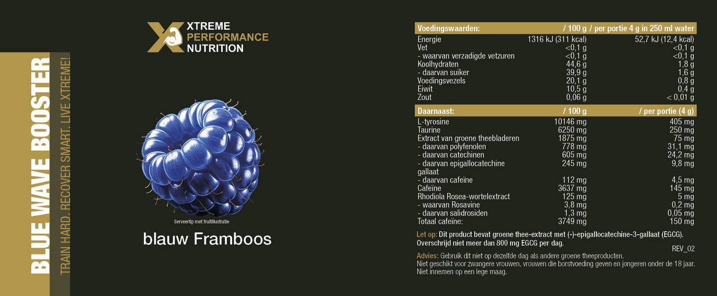 Pre-workout Blue Wave Booster 320g - XPN