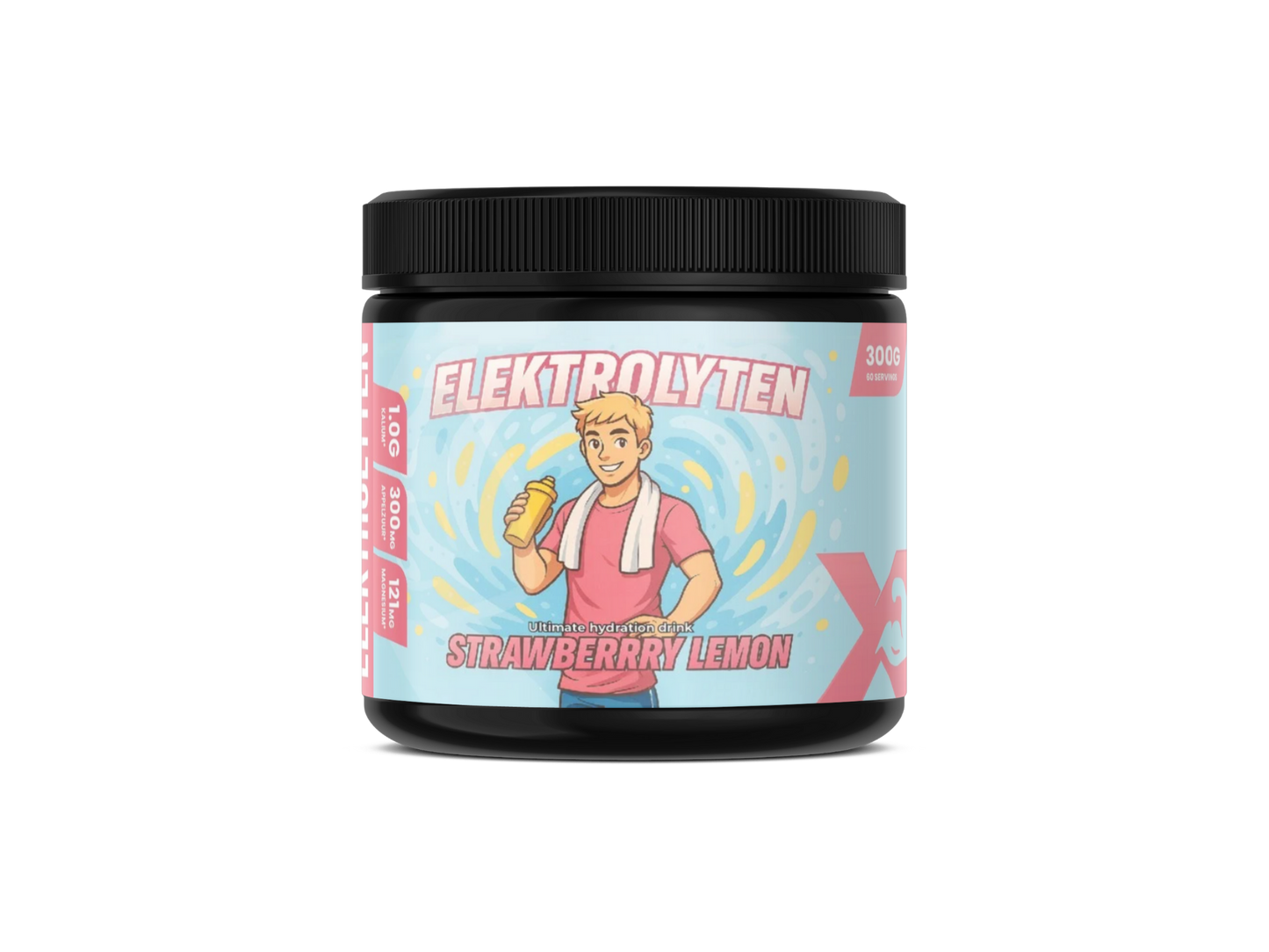 Elektrolyten - Strawberry Lemon - 300 g - XPN