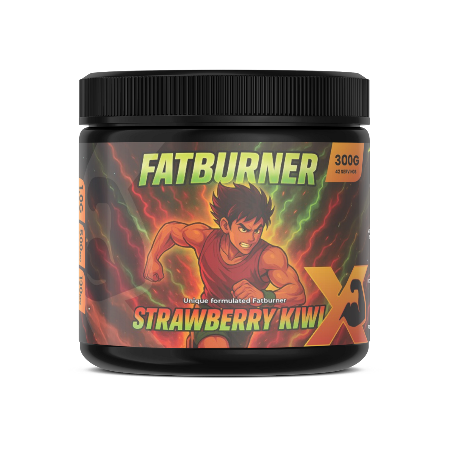Fatburner - Aardbei Kiwi - 300 g - XPN