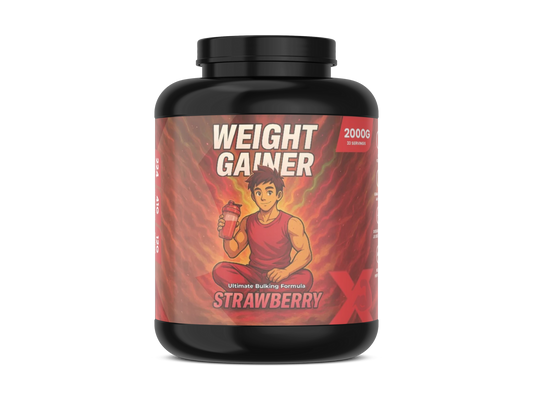 Weightgainer - Aardbei - 2000g - XPN