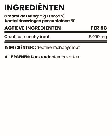 Creatine Monohydraat - 300 g - XPN