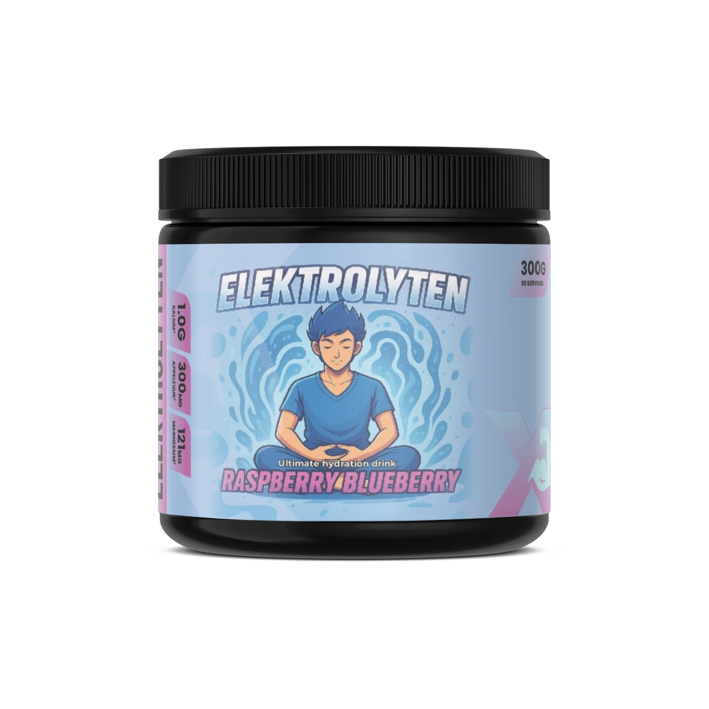 Elektrolyten - Raspberry Blueberry - 300 g - XPN