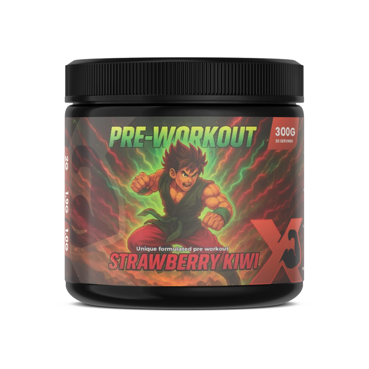 Pre-workout - Strawberry Kiwi - 300 g - XPN