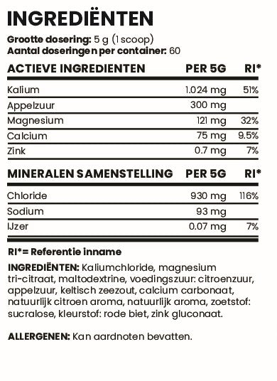 Elektrolyten - Strawberry Lemon - 300 g - XPN