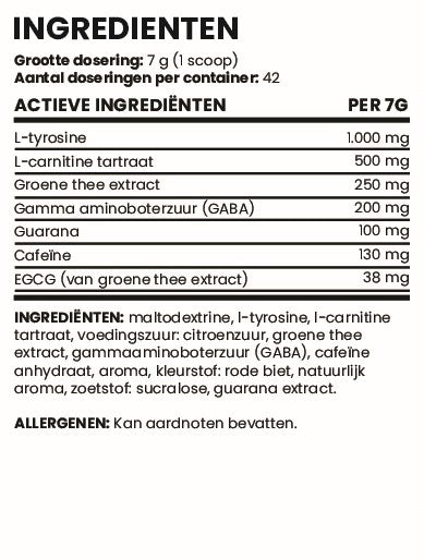 Fatburner - Aardbei Kiwi - 300 g - XPN